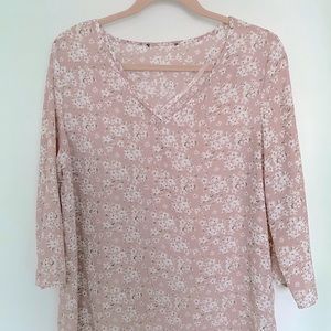 The Loft, Floral Blouse